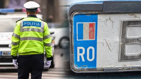 Codul Rutier 2025. Amenzi uriașe pentru șoferii care nu au montate plăcuțele de înmatriculare. Cei care improvizează sunt pedepsiți dur