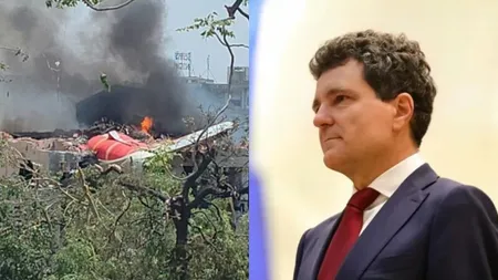 Nicușor Dan, îndurerat de accidentul aviatic din India: „Transmit cele mai sincere condoleanțe familiilor și apropiaților victimelor”