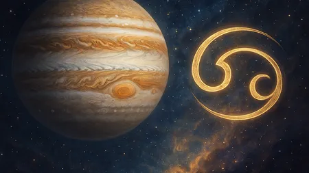 SUPER-EVENIMENT. După 12 ani, Marele Benefic JUPITER revine în sensibilul RAC. Începe un nou ciclu al abundenței