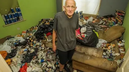 Un chiriaș a lăsat un munte de 3.000 de doze de bere în apartamentul în care a stat. În șapte ani a plătit doar o dată chirie