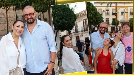 Andra și Cătălin Măruță și-au luat copiii și au fugit în vacanță! Destinația pe care cei patru au ales-o pentru...mâncare: 