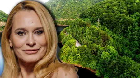 Andreea Esca, relaxare departe de lumina reflectoarelor. Prezentatoarea TV a ales să se răsfețe într-o destinație superbă din județul Cluj