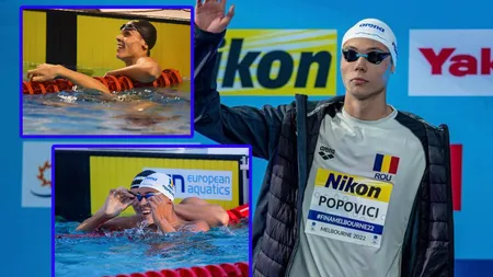 Câți bani urmează să intre în buzunarul lui David Popovici după cele două medalii de aur câștigate la Singapore. Este primul sportiv care a reușit să obțină „dubla” de aur la 100 m și la 200 m în două ediții diferite ale Mondialelor
