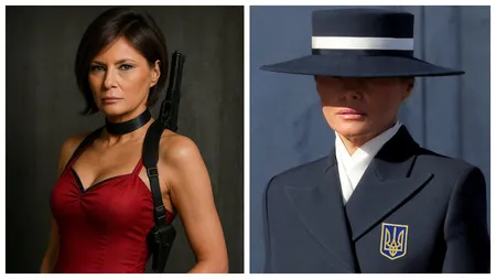 Prima doamnă a SUA, promovată de ucraineni drept ”agentul Melania Trumpenko”, după ce președintele SUA și-a schimbat atitudinea față de Rusia