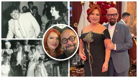 Singurele poze de la nunta lui Piedone. Fostul șef al ANPC și Iulia Popescu sunt împreună de 37 de ani: „Familia este Olimpul meu, acolo sunt eu Zeu!”