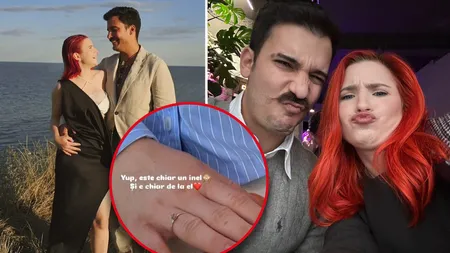 Cristina Ciobănașu radiază de fericire. Actrița a apărut cu un inel suspect pe deget: ”Este chiar de la el”