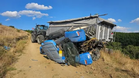 Copil de 14 ani, zdrobit sub un tractor răsturnat în Dolj. Tânărul și-a pierdut viața în chinuri cumplite