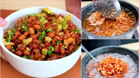 Rețetă inedită de fasole prăjită. Ingredientul secret care o va face incredibil de gustoasă