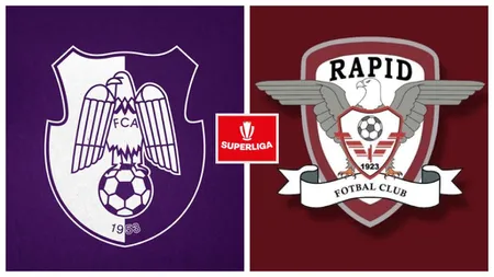 FC Argeş - Rapid (ora 21:30) LIVE STREAM VIDEO ONLINE în prima etapă din SuperLiga. Unde vezi meciul în direct la TV
