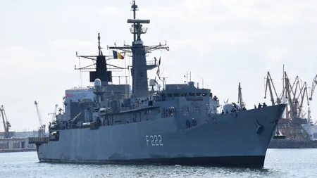 MApN anunță motivul pentru care Fregata „Regina Maria” a revenit în portul militar Constanța