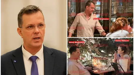 FOTO Ionuț Moșteanu, la un șpriț de vară cu Ioana Răduca, purtătoarea de cuvânt USR. Cei doi au fost surprinși în iposteze destul de intime