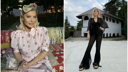 Loredana Groza, apariție incendiară pe malul mării, la Cannes. Cântăreața a atras toate privirile cu ținuta sa excentrică