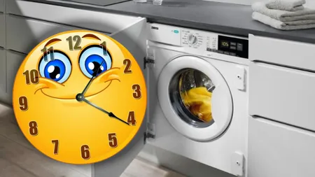 La ce oră trebuie să speli hainele pe timpul verii, pentru a reduce factura la curent. Mulți români fac o greșeală fără să-și dea seama