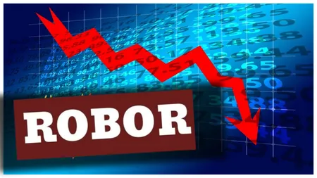 ROBOR la 3 luni continuă trendul descendent. Marți, 8 iulie, a ajuns la 6,84%, de la 6,88%