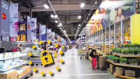 Un cunoscut lanț de magazine cash & carry, amendat cu mii de euro. O eroare de programare a dus la încălcarea GDPR