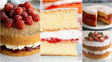 Rețetă: Victoria Sponge, desertul preferat al reginei Victoria. Cum prepari unul dintre cele mai celebre delicii