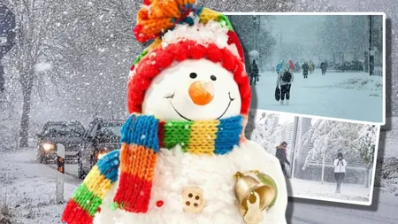 Orașele din România în care încep ninsorile din octombrie. Meteorologii Accuweather anunță vortex polar încă din toamnă