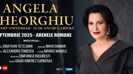 Marius Manole, mesaj emoționant adresat sopranei Angela Gheorghiu, înaintea concertului aniversar de la Arenele Romane