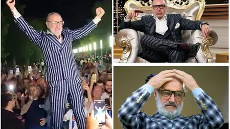 Gigi Becali, show pe capota mașinii sale de lux după scandalul cu Rizea. S-a pozat ca un mare împărat în uralele fanilor