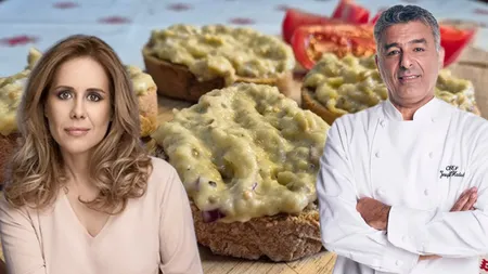 Rețetă de salată de vinete. Trucurile secrete folosite de chef Joseph Hadad și nutriționista Mihaela Bilic