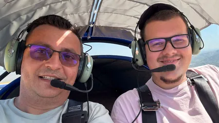 Soția lui Vlad Zgârdău, pilotul mort la Arad, distrusă de durere: 