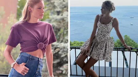 VIDEO Cum și-a păstrat Valentina Pelinel silueta de fotomodel după ce a născut 3 copii? Are și echipament pentru astronauți
