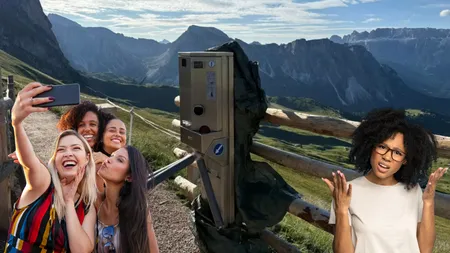 Selfie cu taxă: Fermierii italieni pun turnicheți pe munte pentru influenceri