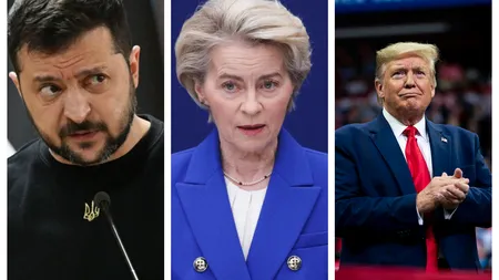 Ursula von der Leyen îl însoțește pe Volodimir Zelenski la întâlnirea cu Donald Trump. Cine mai face parte din delegația președintelui Ucrainei