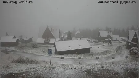Vreme rece cu ploi, lapoviță și ninsori în această săptămână. Prognoza meteo actualizată