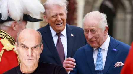 Cristian Tudor Popescu, comentarii acide despre vizita lui Donald Trump în Marea Britanie: „Mârlan cu un complex de neam prost. Speră ca, frecându-se de regele Charles, să capete și el patină aristocratică”