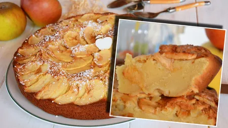 Prăjitură cu mere rapidă, desertul care îi dă toamnei un farmec aparte. Merele caramelizate, secretul unui desert de care te vei îndrăgosti de la prima îmbucătură