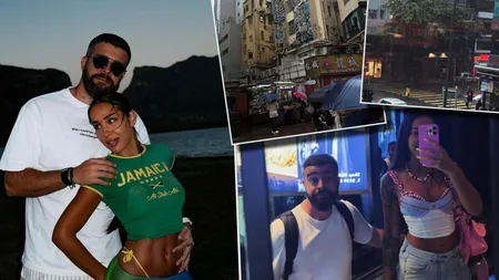 Ștefania și Speak, prinși de taifun în Hong Kong! Motivul pentru care nu au vrut să se adăpostească