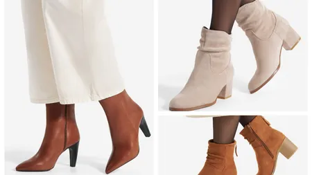 Stiletto, toc bloc sau toc mic? Alege înălţimea perfectă pentru botinele tale elegante