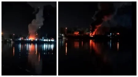Alertă în Tulcea! Rușii i-au bombardat pe ucraineni lângă brațul Chilia. Avioane de luptă ale armatei române și germane, ridicate pentru misiuni de cercetare VIDEO
