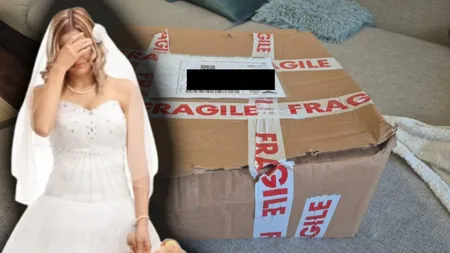 FanCurier, la un pas să strice nunta unui cuplu din Iași! În ce condiții au primit viitori miri un colet important
