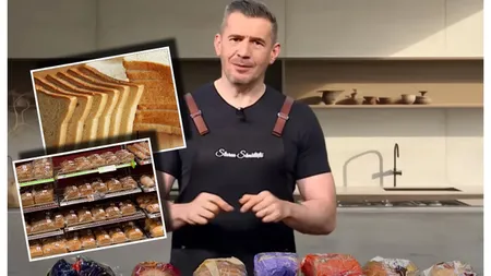 Din ce este făcută, de fapt, pâinea feliată din comerț. Dragoș Pătraru: ”Așa ceva nu ați văzut în viața voastră”