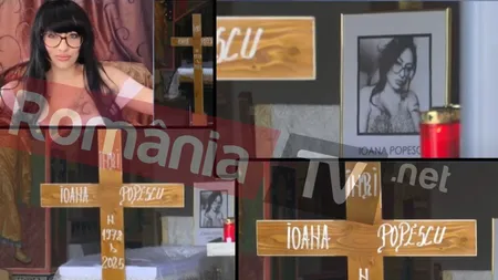 EXCLUSIV Primele imagini de la priveghiul Ioanei Popescu. Nici măcar o coroană de flori nu a fost depusă din partea celor dragi. Când și unde are loc înmormântarea
