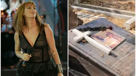 Cum arată mormântul regretatei artiste Laura Stoica, la 19 ani de cumplitul accident. Fanii îi vizitează și acum locul de veci
