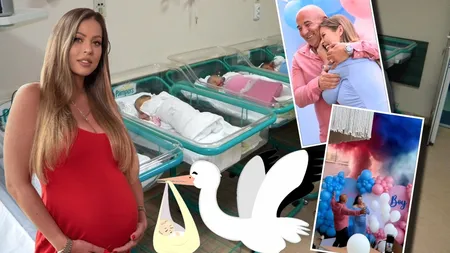 Roxana Nemeș a născut gemeni. Primele imagini cu bebelușii: 