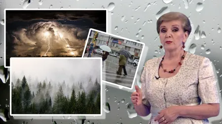 PROGNOZA METEO. Nebulozitatea stratiformă aduce ploi mocăneşti, ceaţă şi vijelii. Romica Jurca anunţă că e vremea de hanorac