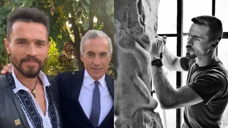 EXCLUSIV Eugen Sechila, apropiatul lui Călin Georgescu, este un sculptor desăvârșit. Imagini cu lucrările excepționale pe care le realizează, pe teme creștine și naționaliste GALERIE FOTO