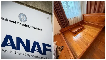 ANAF s-a pus pe treabă și scoate la vânzare un pat confiscat! Val de ironii pe internet. ”Aveți și pătrunjel confiscat ? Borcane de gem de la infractoarele alea de babe?”