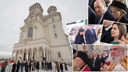 LIVE TEXT VIDEO Ceremonia de sfințire a picturii Catedralei Mântuirii Neamului: Patriarhul Bartolomeu I al Constantinopolului și Patriarhul Daniel oficiază slujba