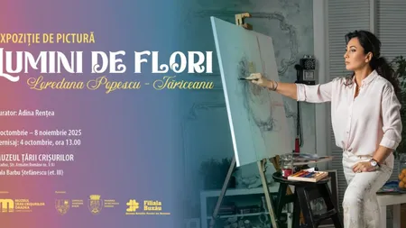 Vernisajul expoziției de pictură LUMINI DE FLORI, la Muzeul Țării Crișurilor Oradea