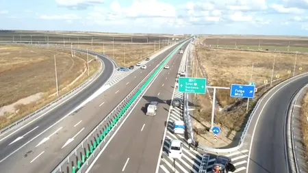 Încă 28 de kilometri din Autostrada Moldovei daţi în folosinţă. Din acest an se va circula fără pauză de la Bucureşti până la Focşani