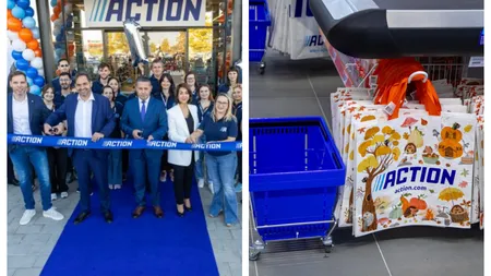 Action continuă să se extindă în România. S-a deschis un nou magazin cu prețuri mici