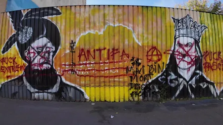 Sediul central din București al Partidului AUR a fost vandalizat. Suveraniștii sugerează că se poate ajunge la asasinat politic: „Dacă în Occident s-a ajuns la gloanțe, la moarte, ce ne putem aștepta și în România?