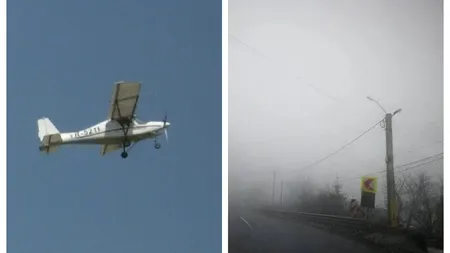Alertă la 112. Un avion ultrauşor s-a prăbuşit în Vaslui după ce a ratat aterizarea din cauza ceţii. UPDATE: Pilotul a murit