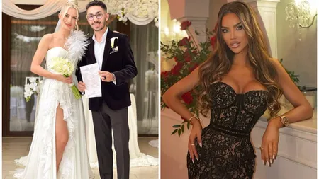 Bianca Drăgușanu a schimbat 3 ținute la nunta lui Armin Nicoară. Cum a apărut vedeta la grandiosul eveniment