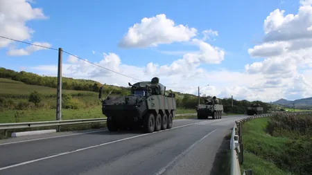 Armata Română a scos blindatele în stradă. Anunţ de ultimă oră făcut de Forţele Terestre Române, vin şi militari NATO